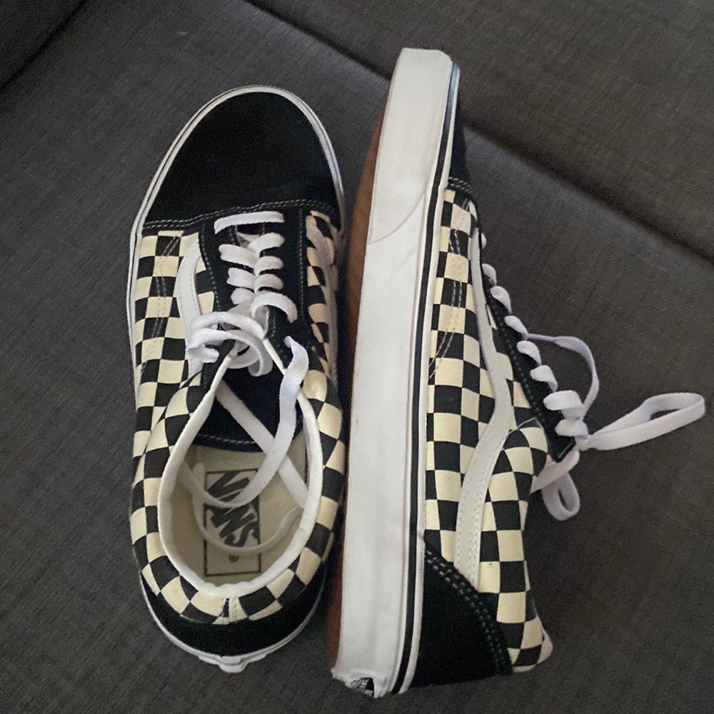 Mens Checker board vans